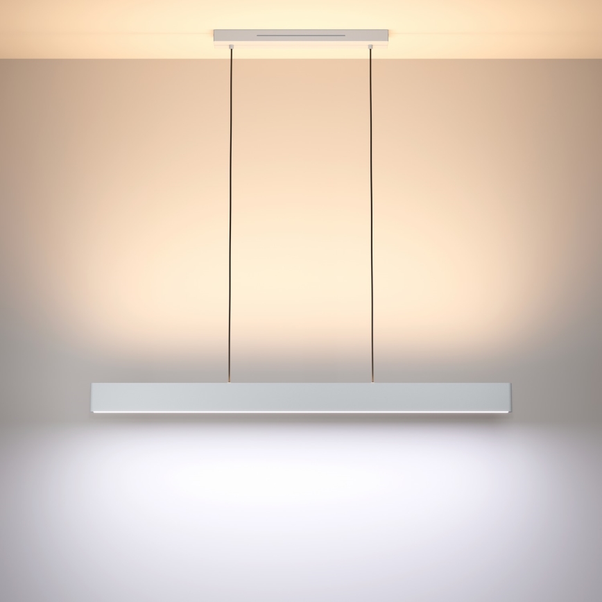 Eglo - Светодиодная подвесная RGBW-люстра с регулированием яркости LED/38W/230V 2700-6500K белый