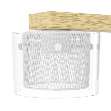 Eglo - LED RGBW Підвісна люстра з регулюванням яскравості 4xLED/3,7W/230V 2700-6500K