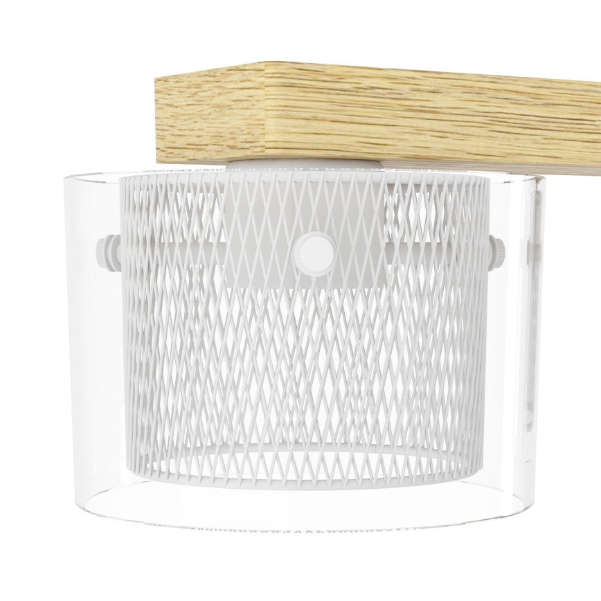 Eglo - Светодиодная подвесная RGBW-люстра с регулированием яркости 4xLED/3,7W/230V 2700-6500K