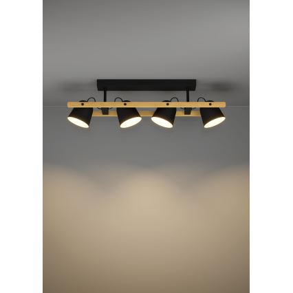 Eglo - LED RGBW Пристельова люстра з регулюванням яскравості 4xLED/3,7W/230V 2700-6500K
