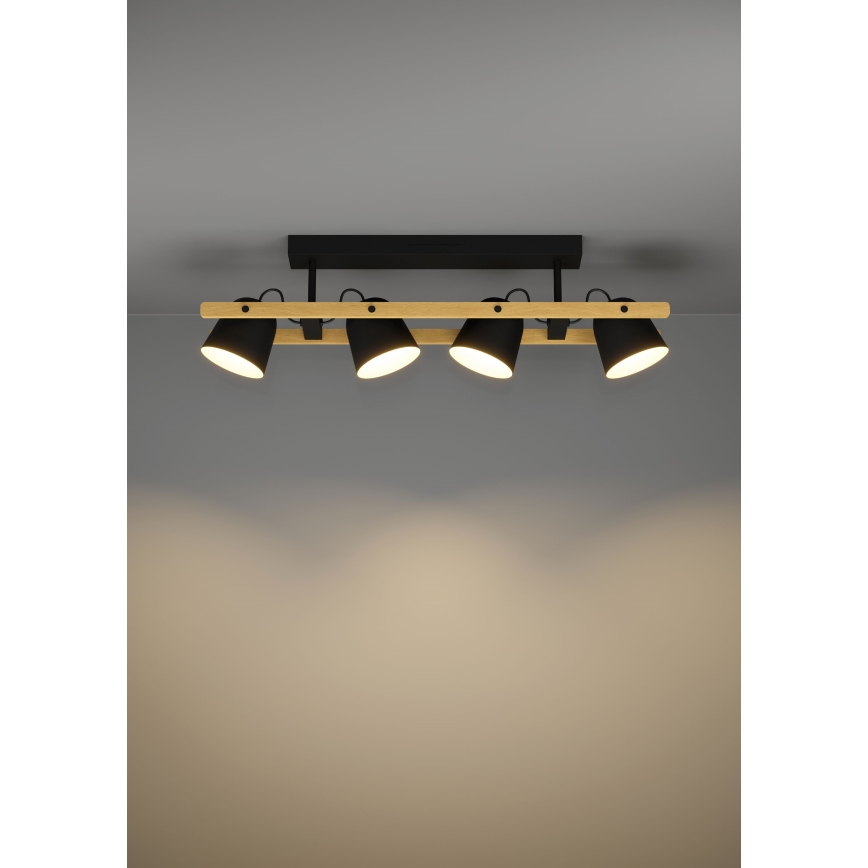 Eglo - LED RGBW Пристельова люстра з регулюванням яскравості 4xLED/3,7W/230V 2700-6500K