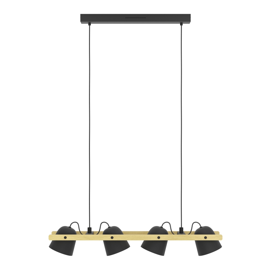 Eglo - Светодиодная подвесная RGBW-люстра с регулированием яркости 4xLED/3,7W/230V 2700-6500K