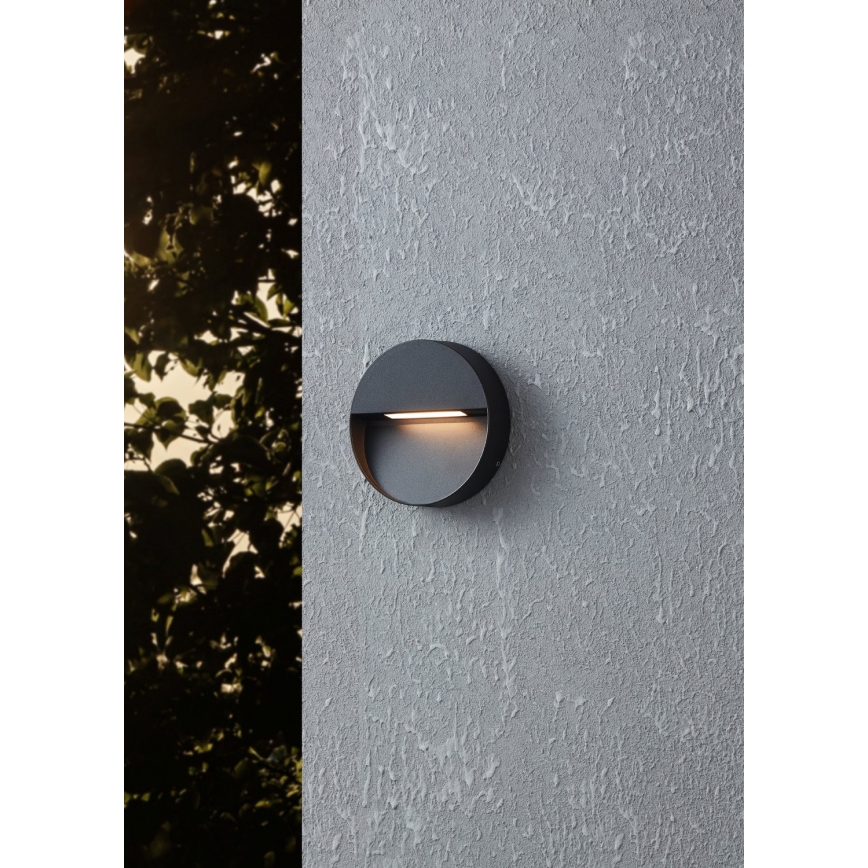 Eglo - Вуличний світлодіодний настінний світильник LED/4,8W/230V IP65