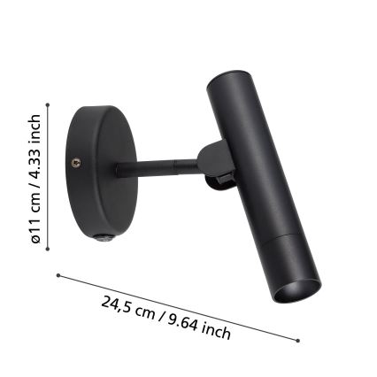 Eglo - Світлодіодний настінний світильник LED/5W/230V