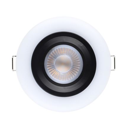 Eglo - НАБІР 3x Світлодіодний вбудований світильник 3xLED/4,8W/230V чорний