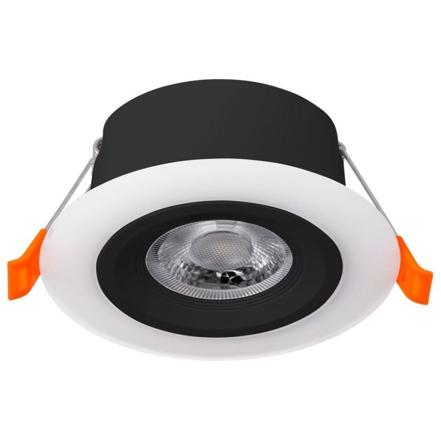 Eglo - набор из 3 встраиваемых LED‑светильников LED/4,8W/230V, черный