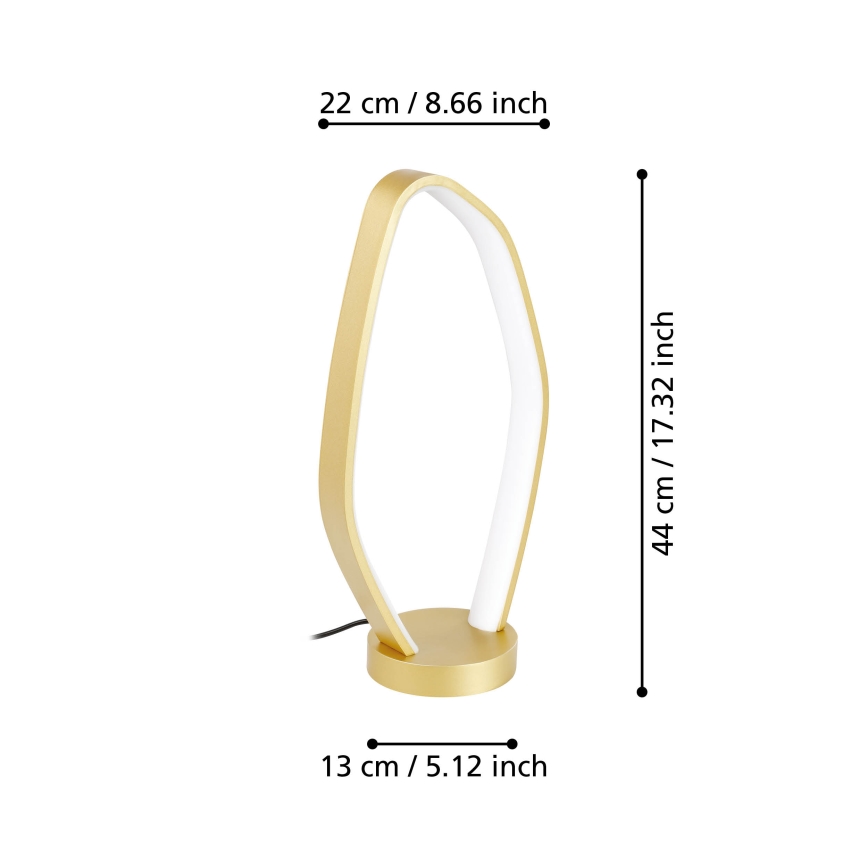 Eglo - Світлодіодна настільна лампа LED/10,8W/230V