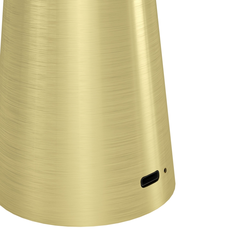 Eglo - Светодиодная уличная сенсорная лампа с регулированием яркости LED/2,8W/5V 2400K/3000K/4000K 5200 mAh IP54 золотистый