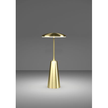 Eglo - LED Вулична сенсорна лампа з регулюванням яскравості LED/2,8W/5V 2400K/3000K/4000K 5200 mAh IP54 золотий