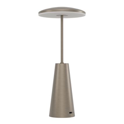 Eglo - Светодиодная уличная сенсорная лампа с регулированием яркости LED/2,8W/5V 2400K/3000K/4000K 5200 mAh IP54 бежевый