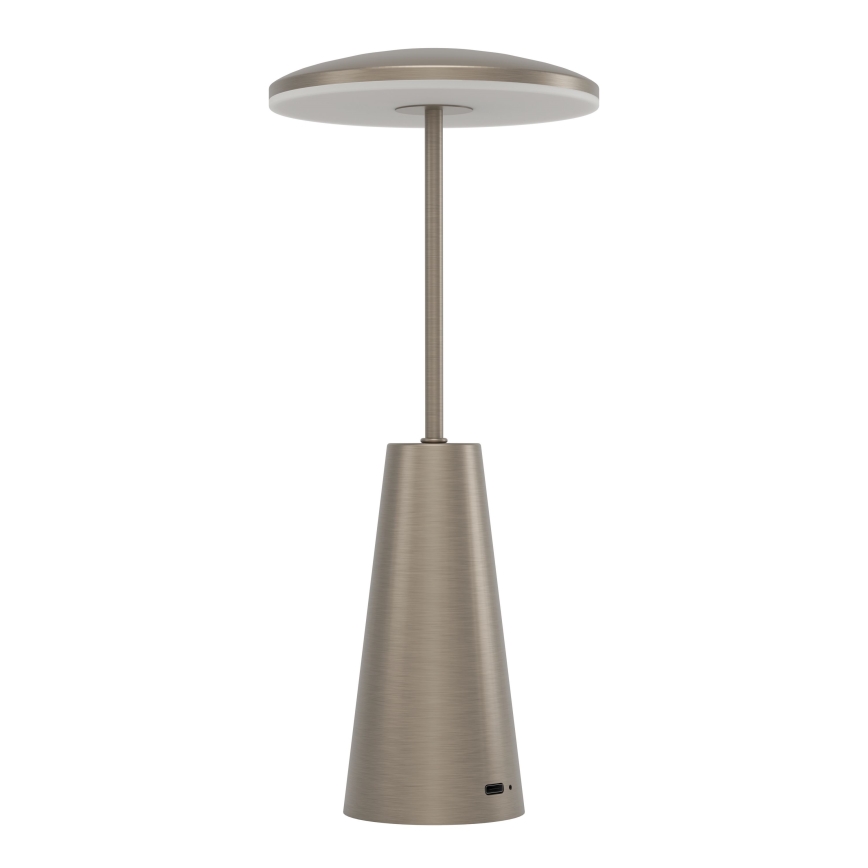 Eglo - LED Вулична сенсорна лампа з регулюванням яскравості LED/2,8W/5V 2400K/3000K/4000K 5200 mAh IP54 бежевий