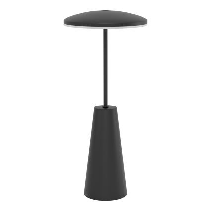 Eglo - Светодиодная уличная сенсорная лампа с регулированием яркости LED/2,8W/5V 2400K/3000K/4000K 5200 mAh IP54 черный