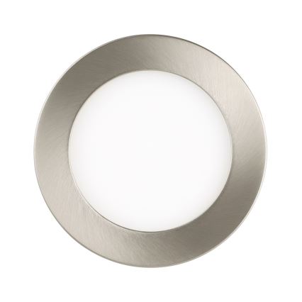 Eglo - LED встраиваемый светильник LED/5,5W/230V 3000K матовый хром диам. 11,7 см