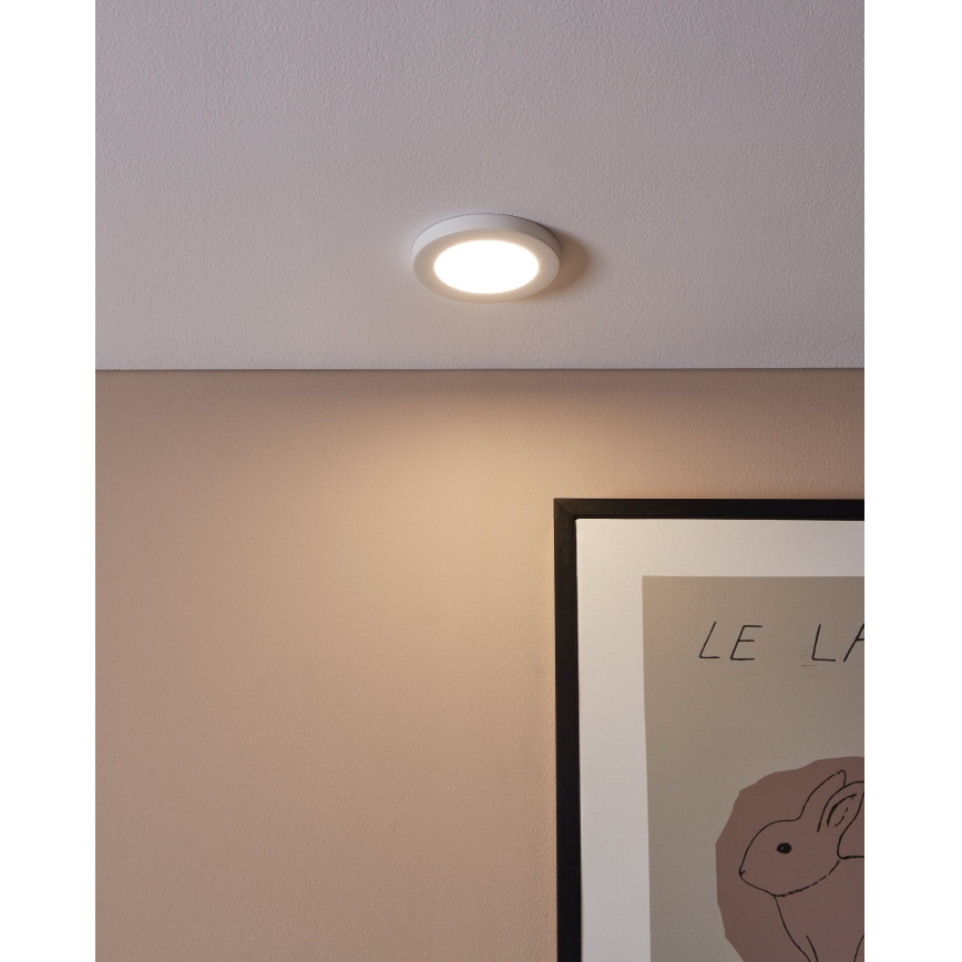 Eglo - Світлодіодний вбудований світильник LED/5,5W/230V 4000K білий