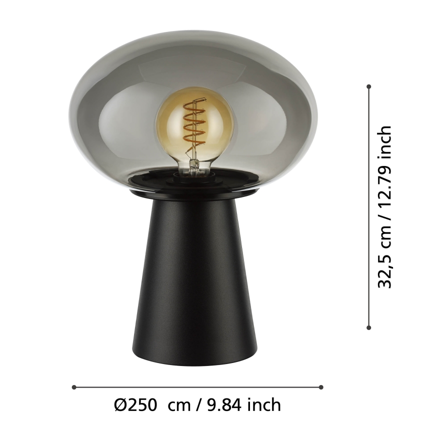 Eglo - Настільна лампа 1xE27/40W/230V 32,5 см