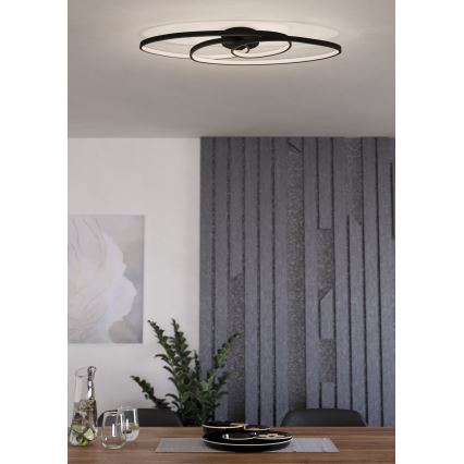 Eglo - Светодиодный потолочный светильник с регулированием яркости LED/38W/230V