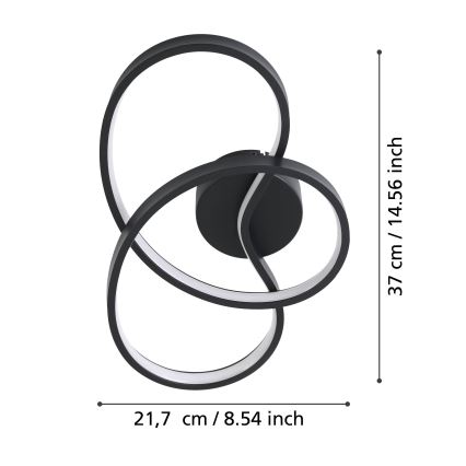 Eglo - Світлодіодний настінний світильник LED/14,5W/230V