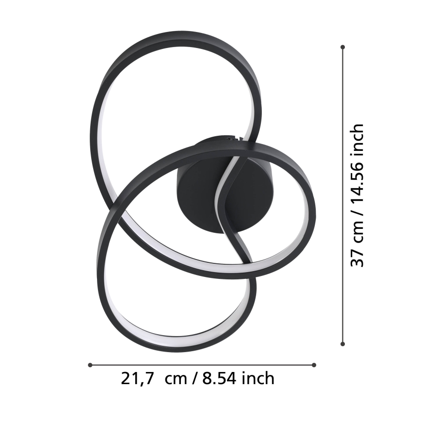 Eglo - Світлодіодний настінний світильник LED/14,5W/230V