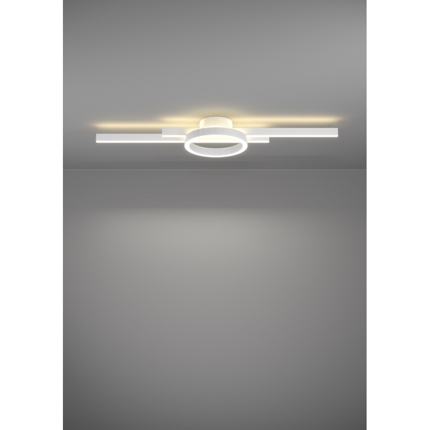 Eglo - Потолочный RGBW-светильник с регулированием яркости LED/23,5W/230V 2700-6500K белый + дистанционное управление