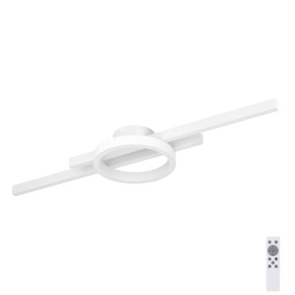 Eglo - Стельовий RGBW-світильник з регулюванням яскравості LED/23,5W/230V 2700-6500K білий + пульт дистанційного керування