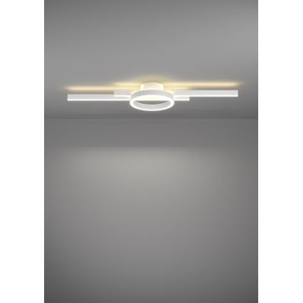 Eglo - Стельовий RGBW-світильник з регулюванням яскравості LED/23,5W/230V 2700-6500K білий + пульт дистанційного керування
