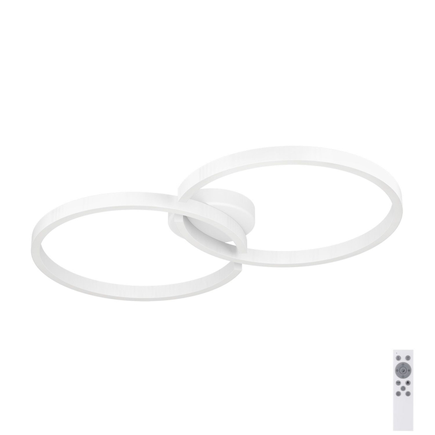 Eglo 900954 - Стельовий RGBW-світильник з регулюванням яскравості LED/19,5W/230V 2700-6500K білий + пульт дистанційного керування