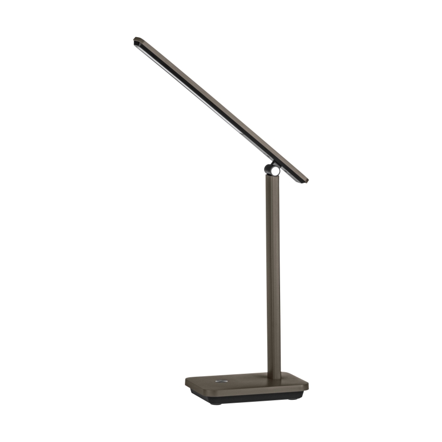 Eglo - LED Настільна акумуляторна лампа з регулюванням яскравості LED/3,6W/5V 1800mAh коричневий