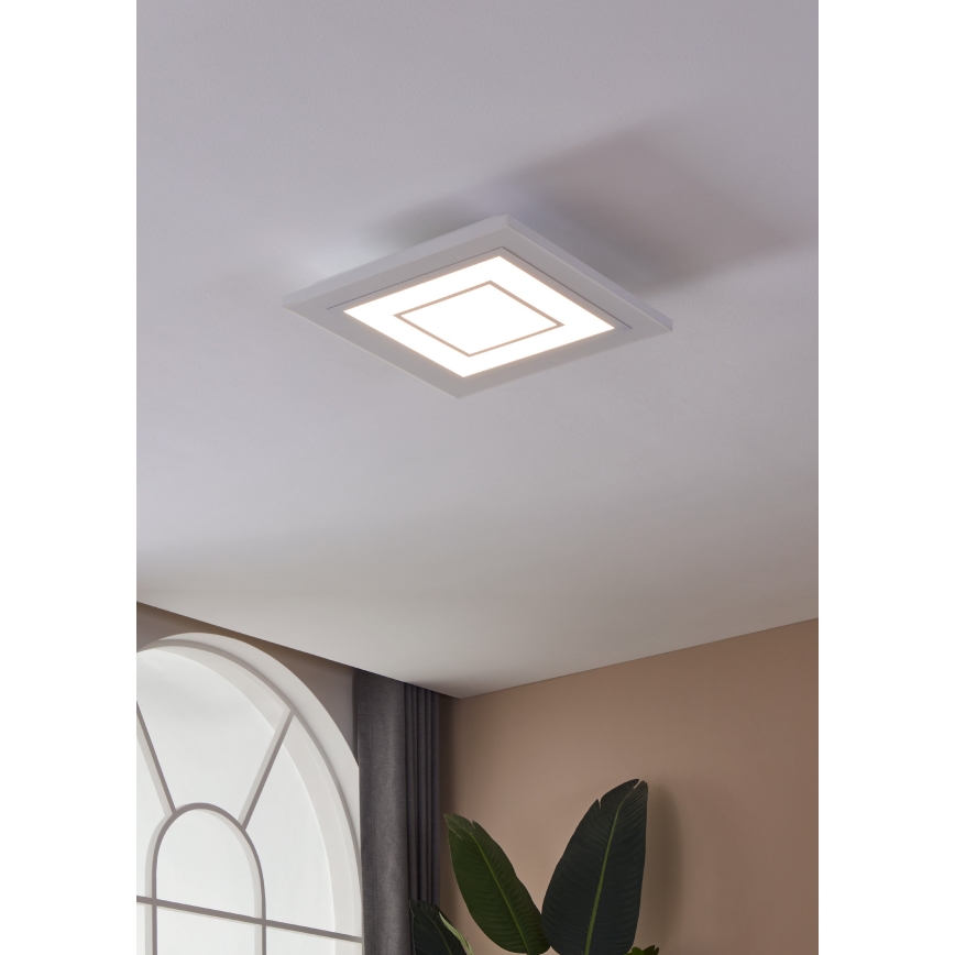 Eglo - Потолочный RGBW-светильник с регулированием яркости LED/18W/230V 3000-6500K + дистанционное управление