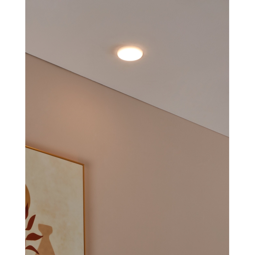 Eglo - Вбудований стельовий LED світильник для ванної LED/4,5W/230V діаметр 7,5 см IP65