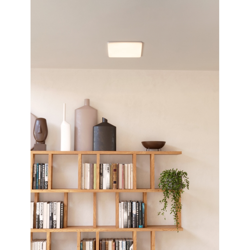Eglo - Вбудований стельовий LED світильник для ванної LED/18W/230V 21,5x21,5 см IP65