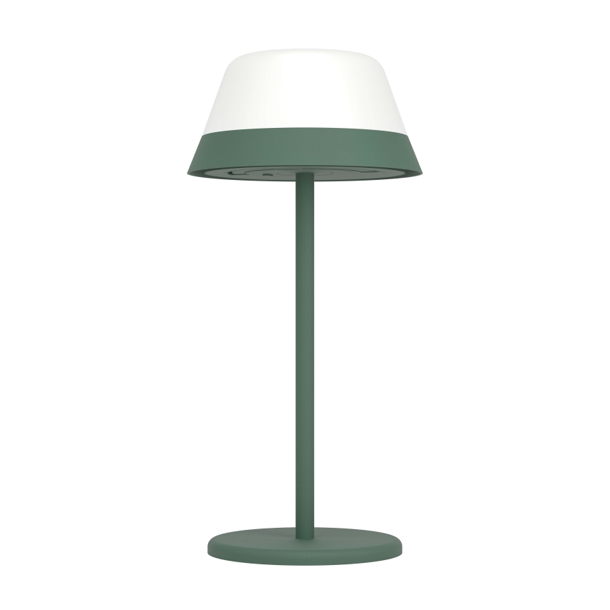 Eglo - LED RGBW Вулична сенсорна лампа з регулюванням яскравості 2в1 LED/1,5W/5V 2600 mAh IP54 зелений