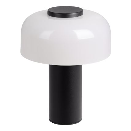 Eglo - LED Вулична сенсорна лампа з регулюванням яскравості LED/2,25W/5V 2400-4000K 5200 mAh IP44 чорний/білий