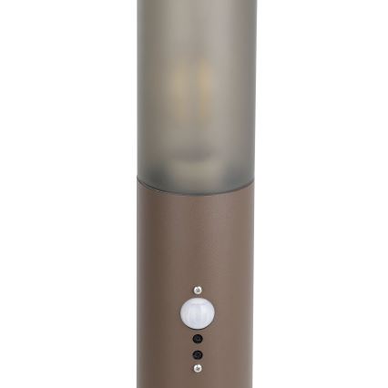 Eglo - Уличная лампа с датчиком 1xE27/15W/230V 45 см IP44