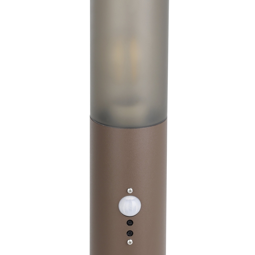 Eglo - Уличная лампа с датчиком 1xE27/15W/230V 45 см IP44