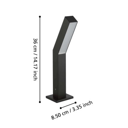 Eglo - Светодиодная уличная лампа 2xLED/4,5W/230V IP44