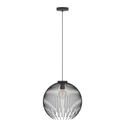 Eglo - Подвесная люстра 1xE27/40W/230V черный
