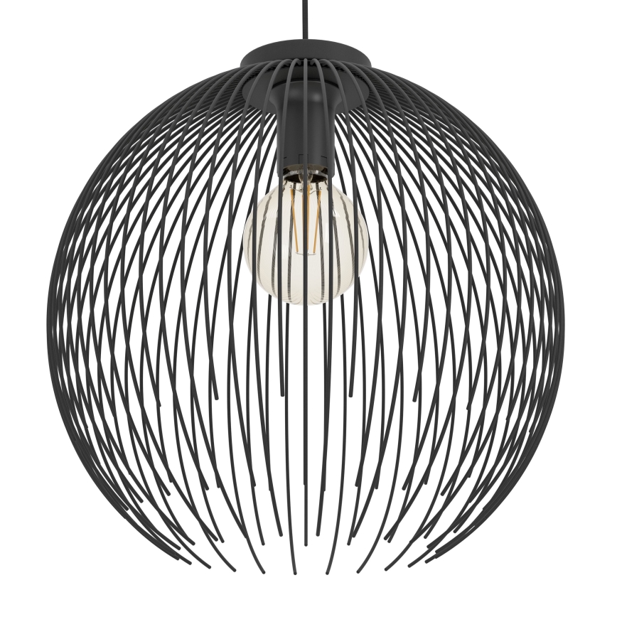 Eglo - Подвесная люстра 1xE27/40W/230V черный