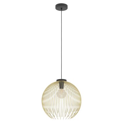 Eglo - Подвесная люстра 1xE27/40W/230V золотистый