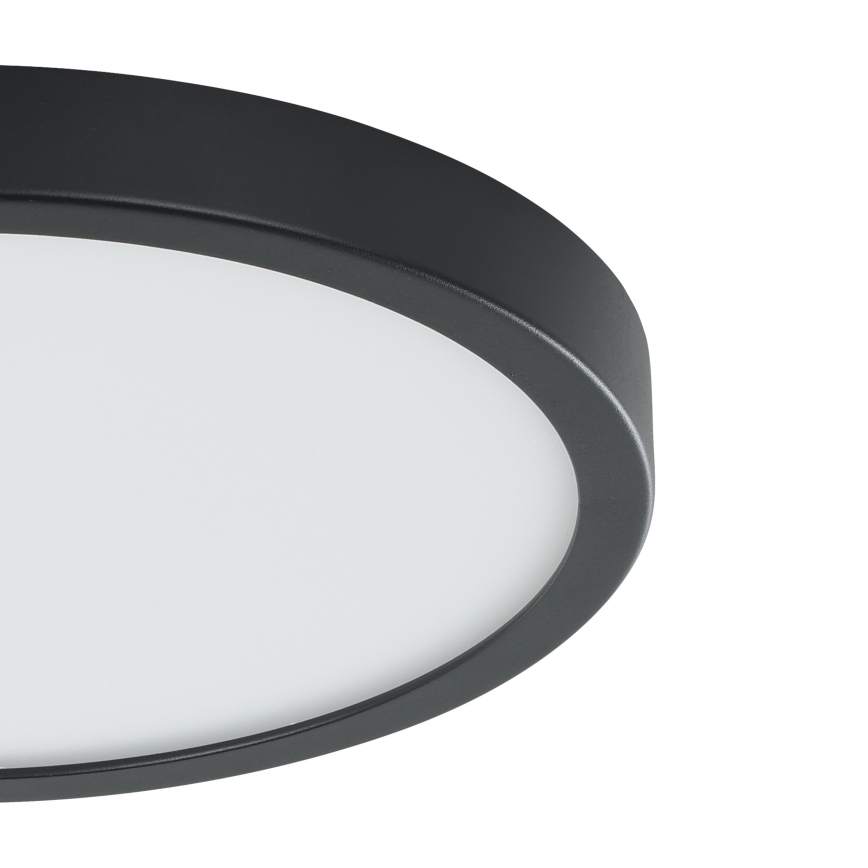Eglo - Світлодіодний стельовий світильник з датчиком LED/20,5W/230V 3000K чорний
