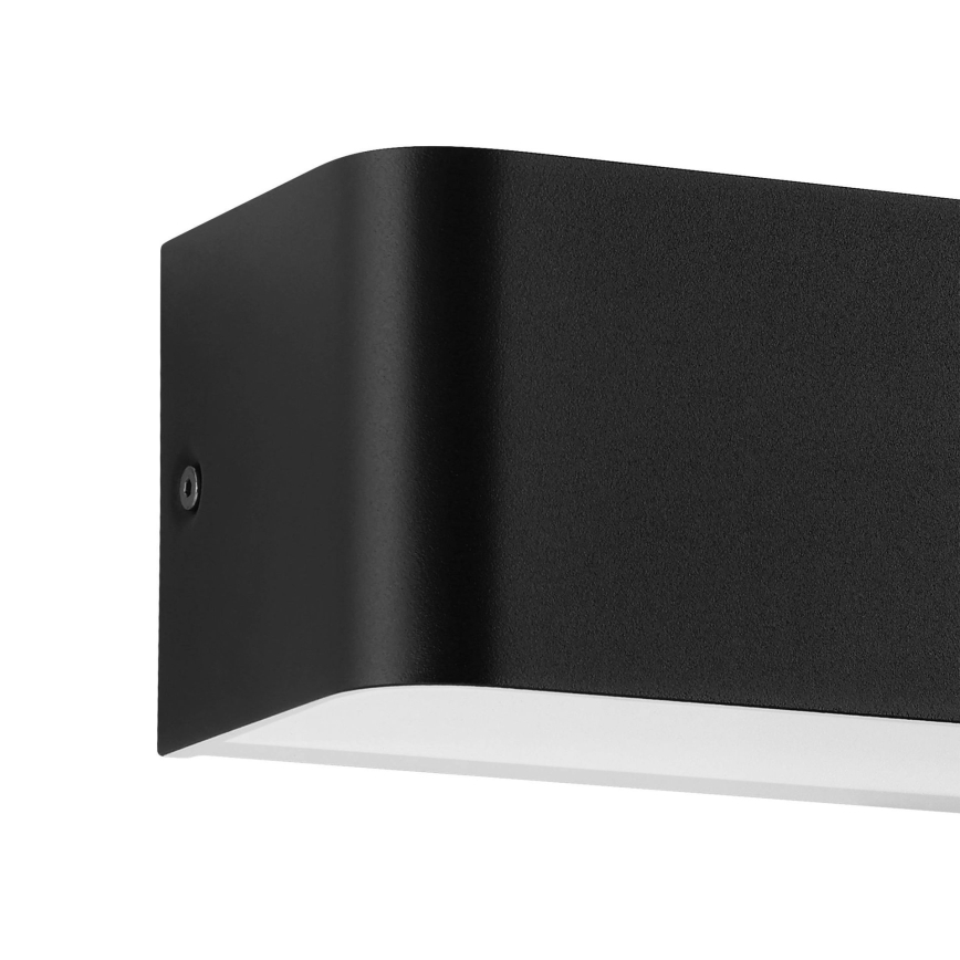 Eglo - Світлодіодний настінний світильник LED/12W/230V 3000K чорний