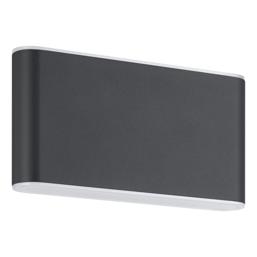Eglo - Уличный светодиодный настенный светильник 2xLED/5,8W/230V IP65
