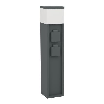Eglo - Уличный светильник с 2 патронами 1xE27/25W/230V IP54 антрацит
