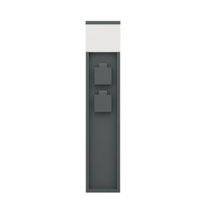 Eglo - Уличный светильник с 2 патронами 1xE27/25W/230V IP54 антрацит