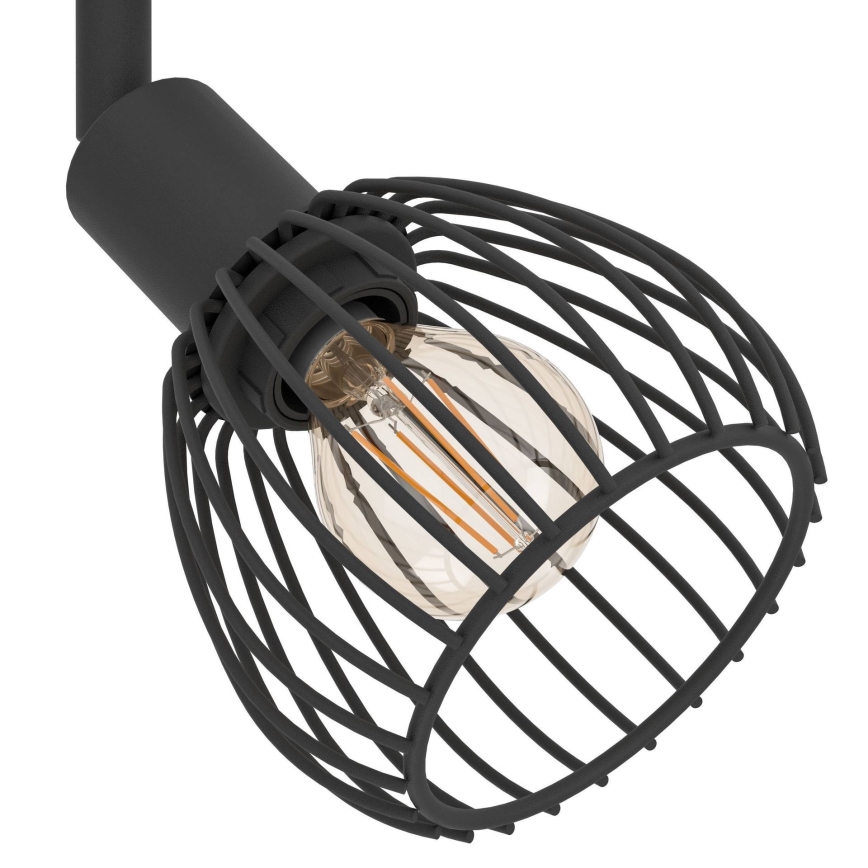 Eglo - Точечный светильник 2xE14/40W/230V черный