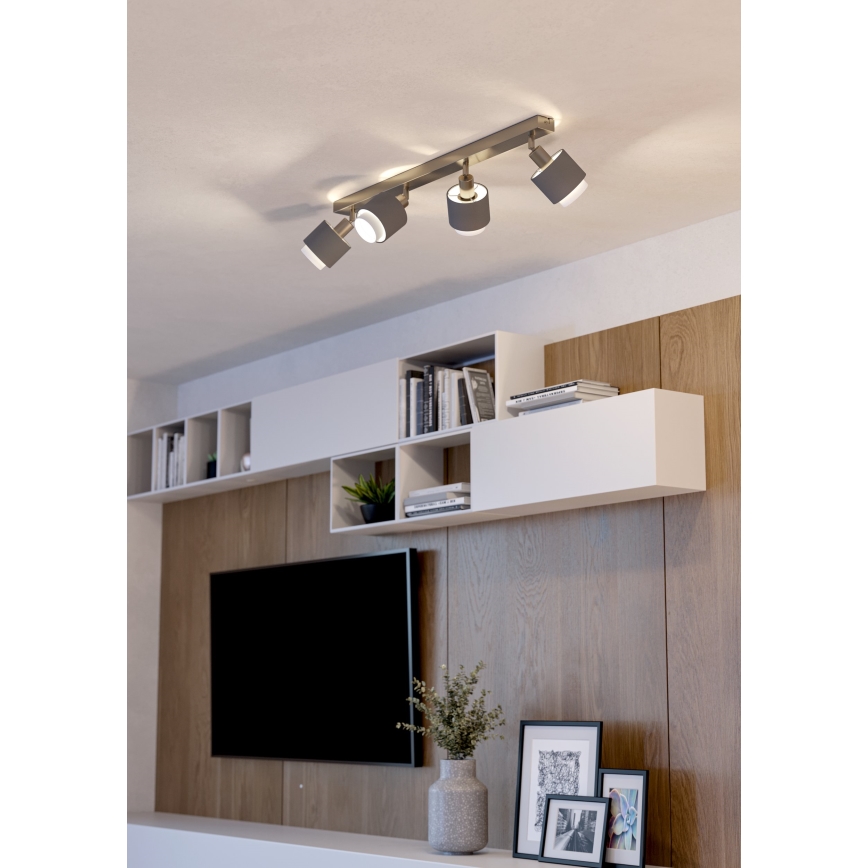 Eglo - Точечный светильник 4xE14/7,5W/230V