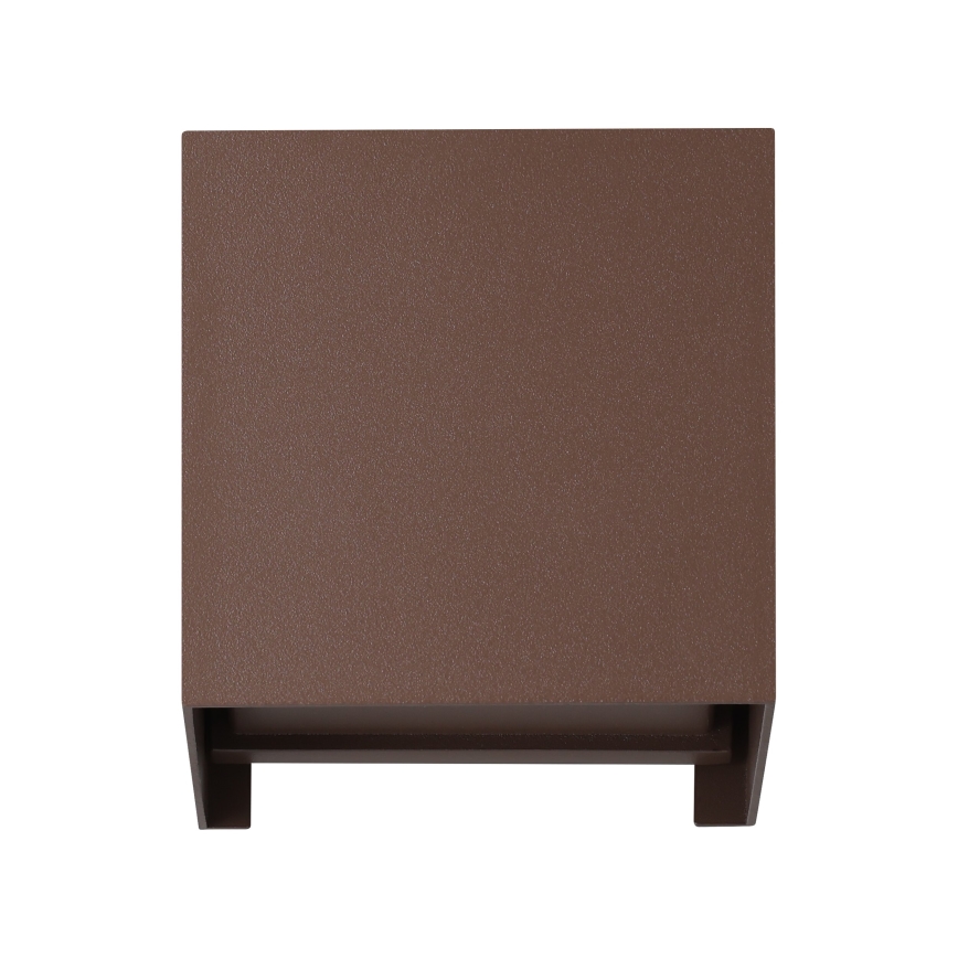 Eglo - Уличный светодиодный настенный светильник 2xLED/2,8W/230V IP54 коричневый