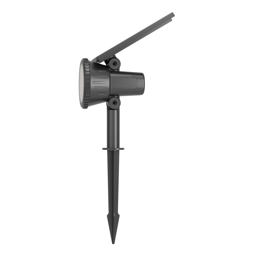 Eglo - LED RGBW диммируемая солнечная лампа LED/3W/4,5V IP44 черная + пульт дистанционного управления