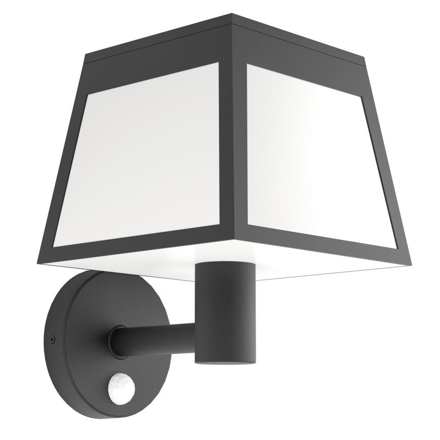 Eglo - Світлодіодний настінний світильник з датчиком на сонячній батареї LED/7,5W/3,7V IP44