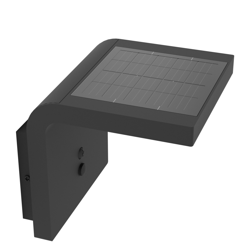 Eglo - Світлодіодний настінний світильник з датчиком на сонячній батареї LED/6,5W/3,7V IP44