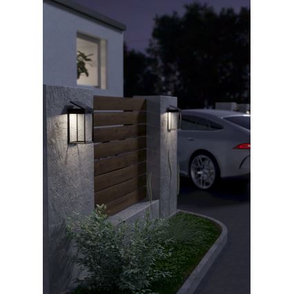 Eglo - Светодиодный настенный светильник на солнечной батарее с датчиком LED/6,5W/3,7V IP44